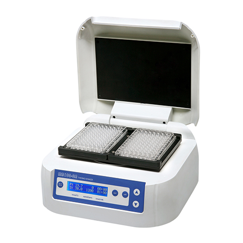 Máy lắc ổn nhiệt cho đĩa PCR Allsheng MB100-2A (2 đĩa loại 96 giếng)