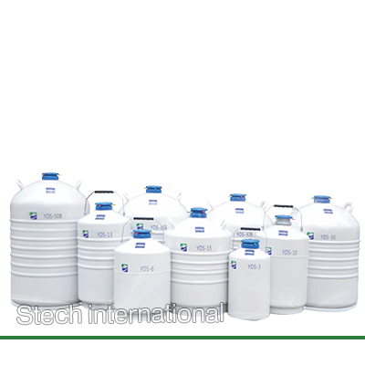 Bình đựng nitơ lỏng bảo quản mẫu lạnh 50 lít HAIER YDS-50B-125