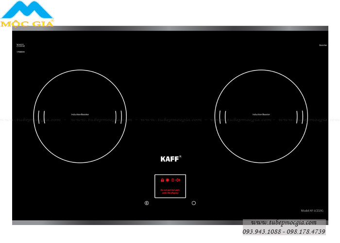 Bếp điện từ Kaff KF-LCD2IG made in Germany