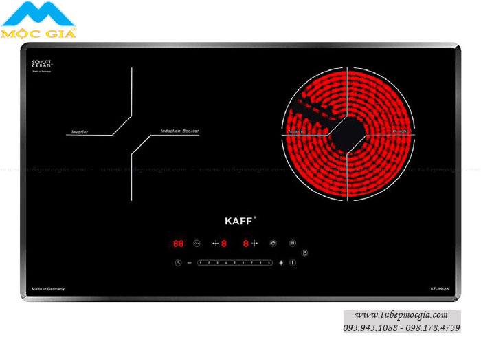 Đặc tính bếp điện từ Kaff KF-IH68NMade in Germany