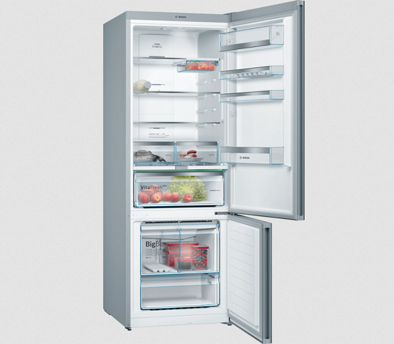 Tủ Lạnh 2 Cánh Bosch Ngăn Đá Dưới HMH.KGN56XI40J Series 4