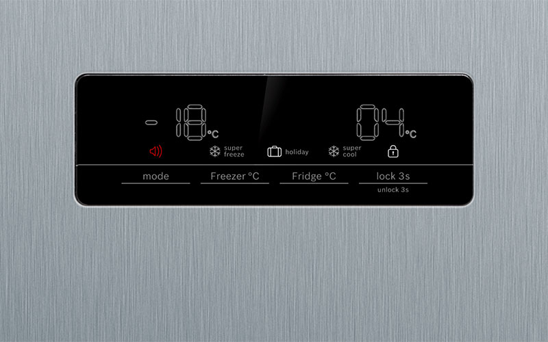 Tủ Lạnh Side By Side Bosch 2 Cánh HMH.KAN93VIFPG Series 4