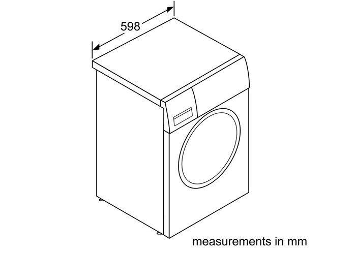 Thông số kỹ thuật Máy Giặt Bosch Cửa Trước HMH.WAT24480SG Series 4