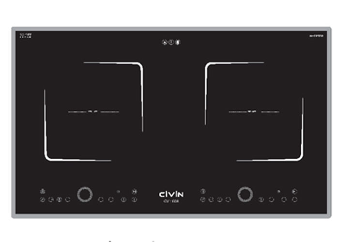 Bếp Điện Từ Civin CV-668 Mặt kính Schott Ceran