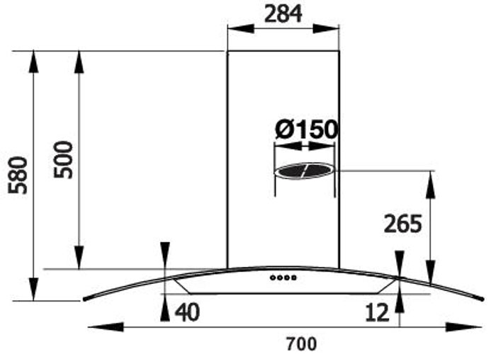 Thông số kỹ thuật Máy Hút Mùi Civin CV-8870G