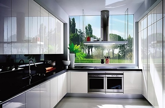 Giải pháp thông minh cho căn bếp chật hẹp trở nên thoáng mát