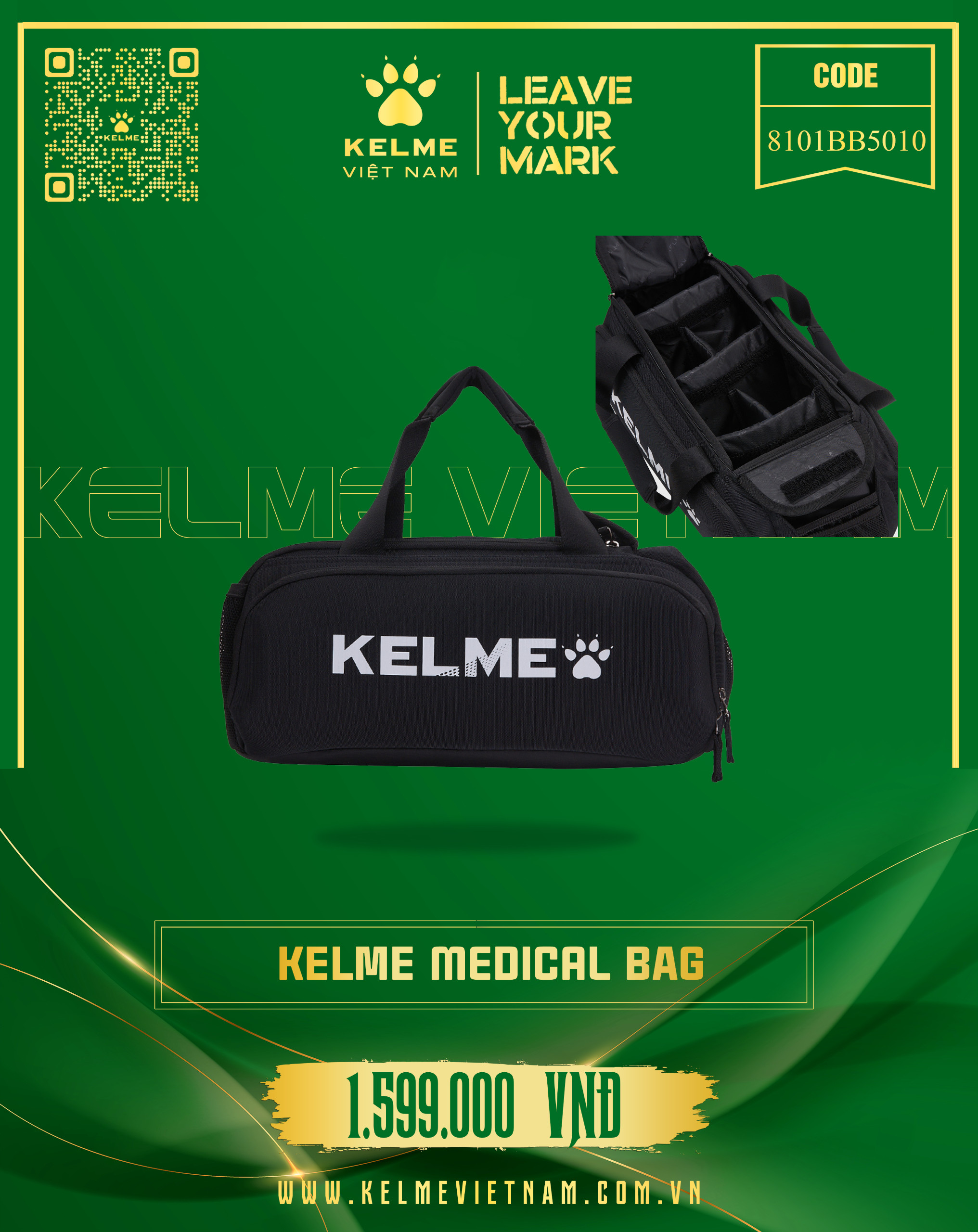 KELME MEDICAL BAG 8101BB5010