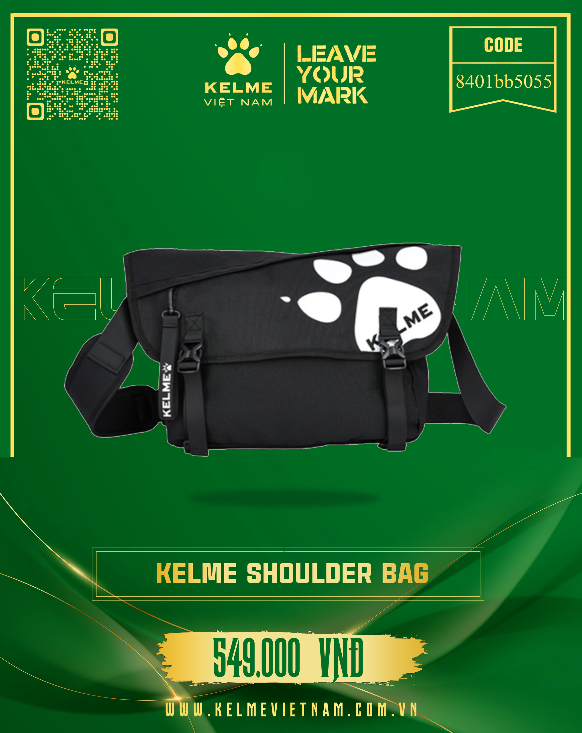 KELME SHOULDER BAG 8401BB5055