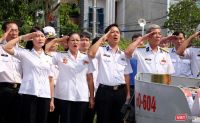 Ảnh: Xúc động lễ tưởng niệm 64 liệt sĩ Gạc Ma ở Đà Nẵng