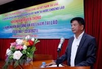 Chuyên gia công an Việt Nam không ngại hy sinh, giữ gìn ANTT cho nhân dân Lào