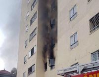 Nghệ An: Cháy ở chung cư 20 tầng TP Vinh