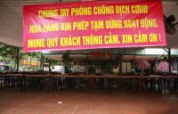 Từ 12h ngày 25-5: Hà Nội tạm dừng hoạt động nhà hàng, cơ sở dịch vụ ăn uống tại chỗ
