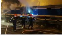 Tàu lửa tuyến Bắc – Nam bất ngờ bốc cháy khi qua địa phận Đà Nẵng