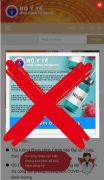 Cảnh báo trang web giả mạo cổng thông tin điện tử Bộ Y tế