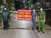 Phong tỏa 32 hộ dân phường Hà Huy Tập, xã Hưng Lộc, TP. Vinh nơi có ca nhiễm COVID-19 trong cộng đồng