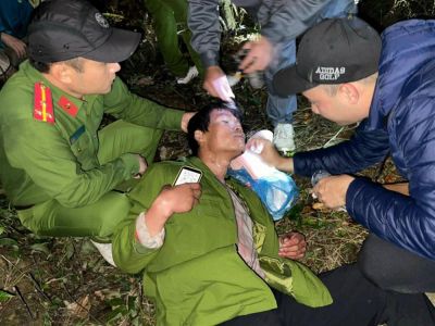 Lai Châu: Công an huyện Tân Uyên xuyên đêm tìm kiếm, cứu hộ phi công dù lượn gặp nạn