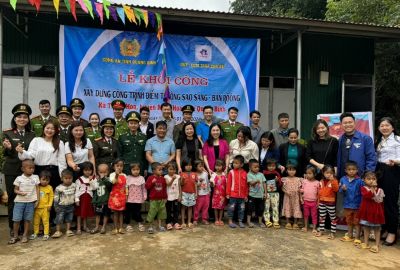 Quỹ “Cơm trưa cho bé” khởi công điểm trường Sao Sáng – Bản Rông tại huyện Minh Hóa