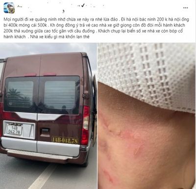 Xôn xao thông tin nhà xe biển Quảng Ninh "chặt chém" giá, đuổi khách xuống giữa cao tốc