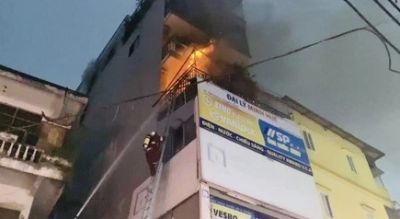 Thông tin ban đầu về vụ hỏa hoạn xảy ra tại nhà số 207, đường Định Công Hạ, Hoàng Mai, Hà Nội.