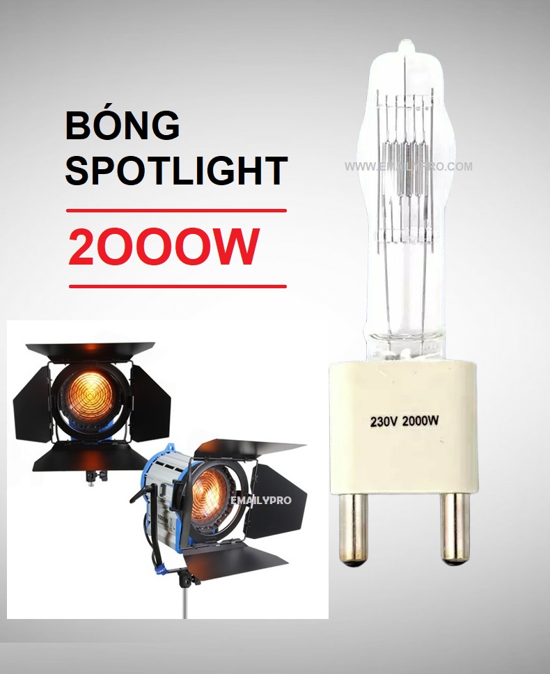 Bóng đèn spotlight 2000W-32OOK