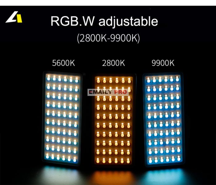 Đèn video LED RGB NiceFoto TC-168 12W