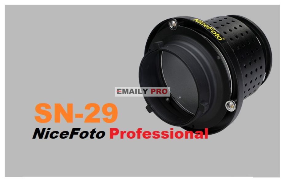 NiceFoto Professional Snoot SN-29 Lens 50mm 