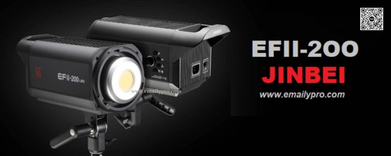 Đèn LED video light JINBEI EFII-200W 