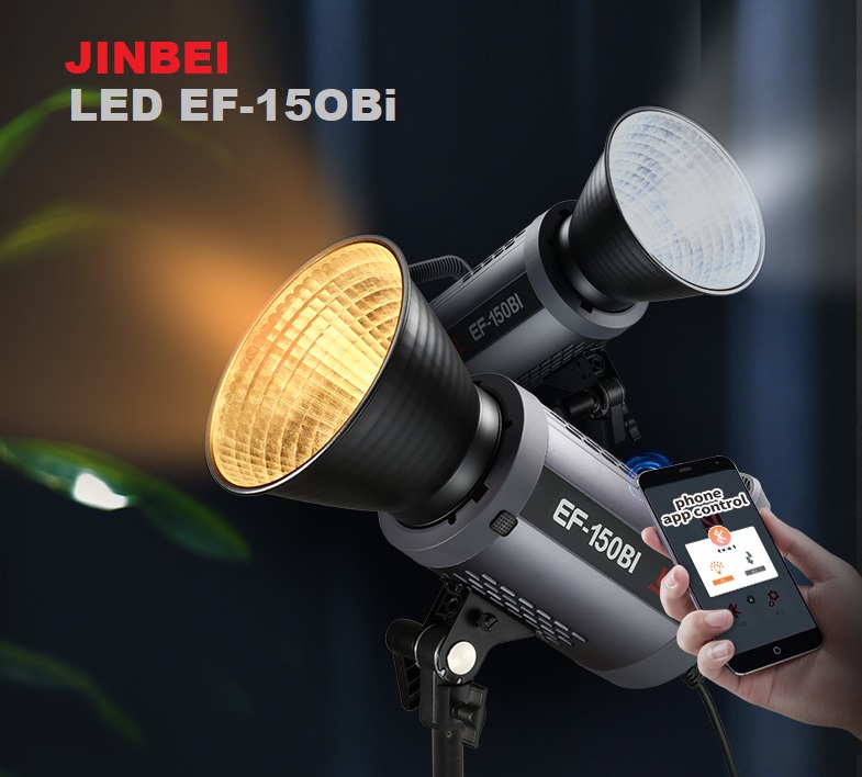 ĐÈN VIDEO LIGHT JINBEI LED EFII-150Bi