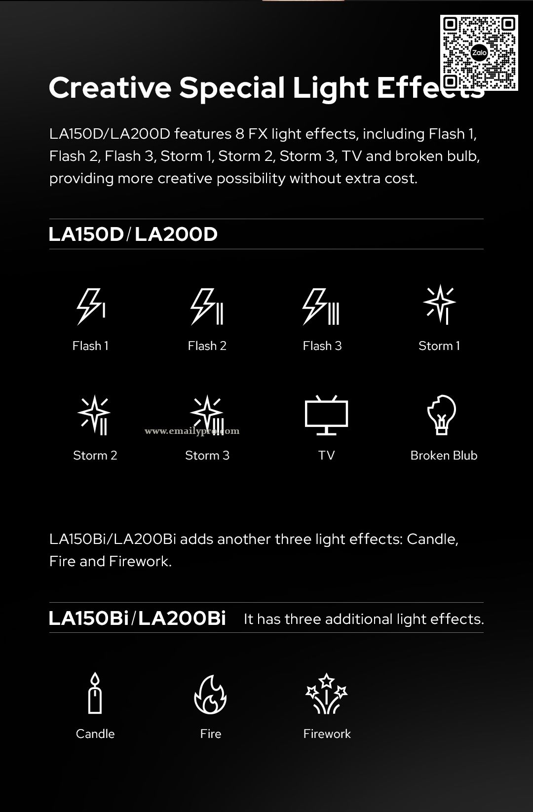 GODOX LITEMONS LA-2OOD LED VIDEO LIGHT