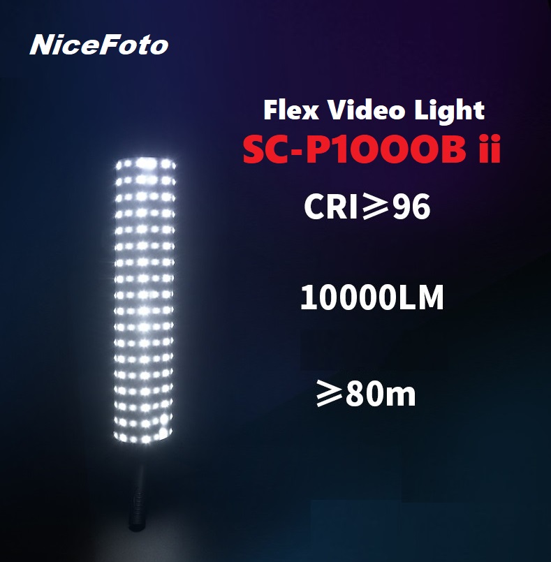 LED CUỘN NICEFOTO SC-P1000B II FLEX 100W 5600K 