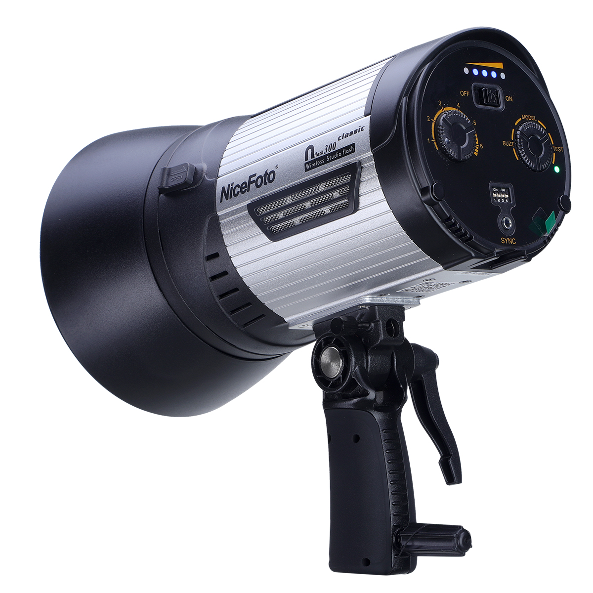 NiceFoto Nflash 300ws Đèn flash Studio thiết bị chụp ảnh cho ngoài trời Tính năng sản phẩm: