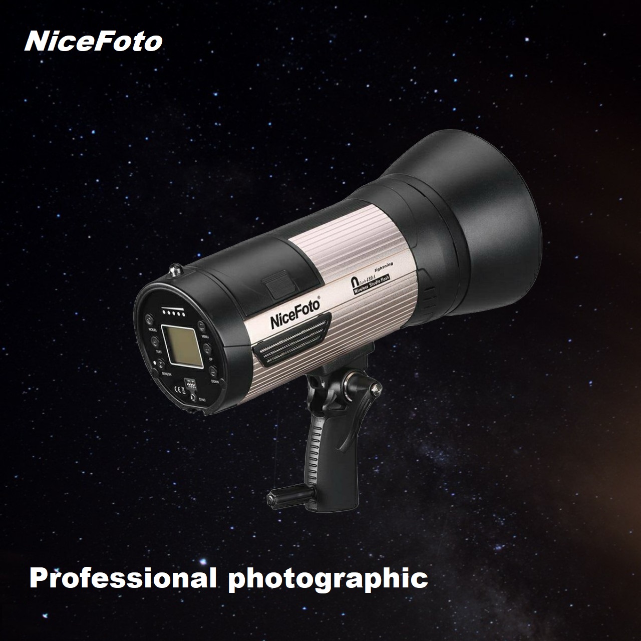 NiceFoto N-flash 480A Đèn flash studio chụp ảnh chuyên nghiệp