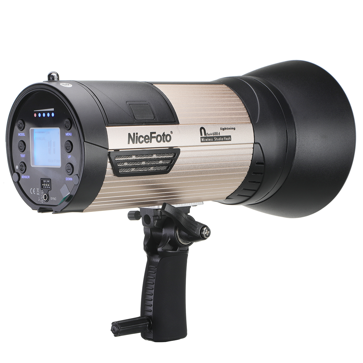 NiceFoto N-flash 680A Đèn flash studio chụp ảnh chuyên nghiệp