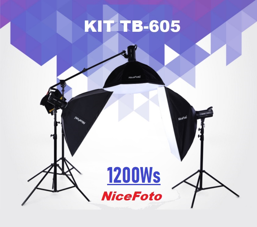 NiceFoto Studio Flash Kit KT-TB605