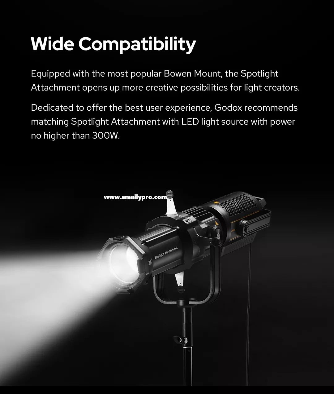 Godox Spotlight VSA-19K/26K/36K 