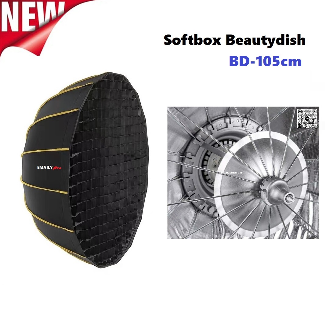 Softbox Beautydish E.Pro-105CM-Grid 