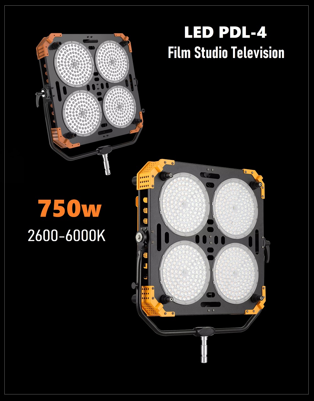 Đèn LED PDL-09 1400W Studio Movie Video