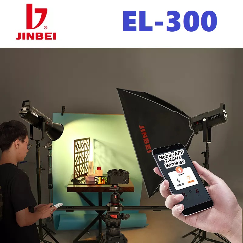 ĐÈN LED JINBEI EL-300 NEW 300W - 5500K 