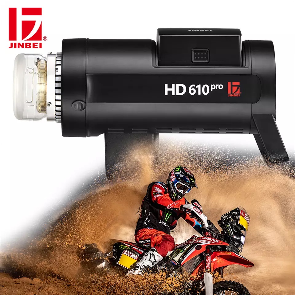 JINBEI HD-610 Pro 600W Flash HSS TTL 