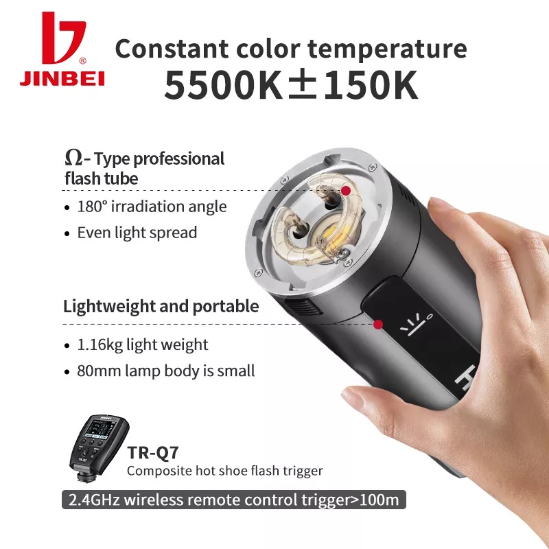 Đèn Flash Jinbei HD200 Pro 