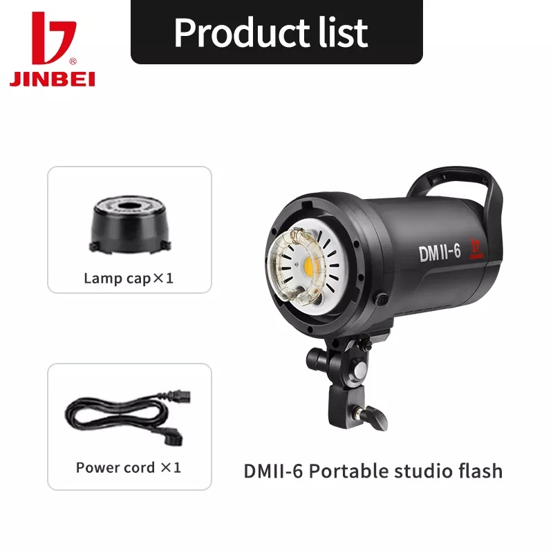 Đèn Flash studio Jinbei DMII-6