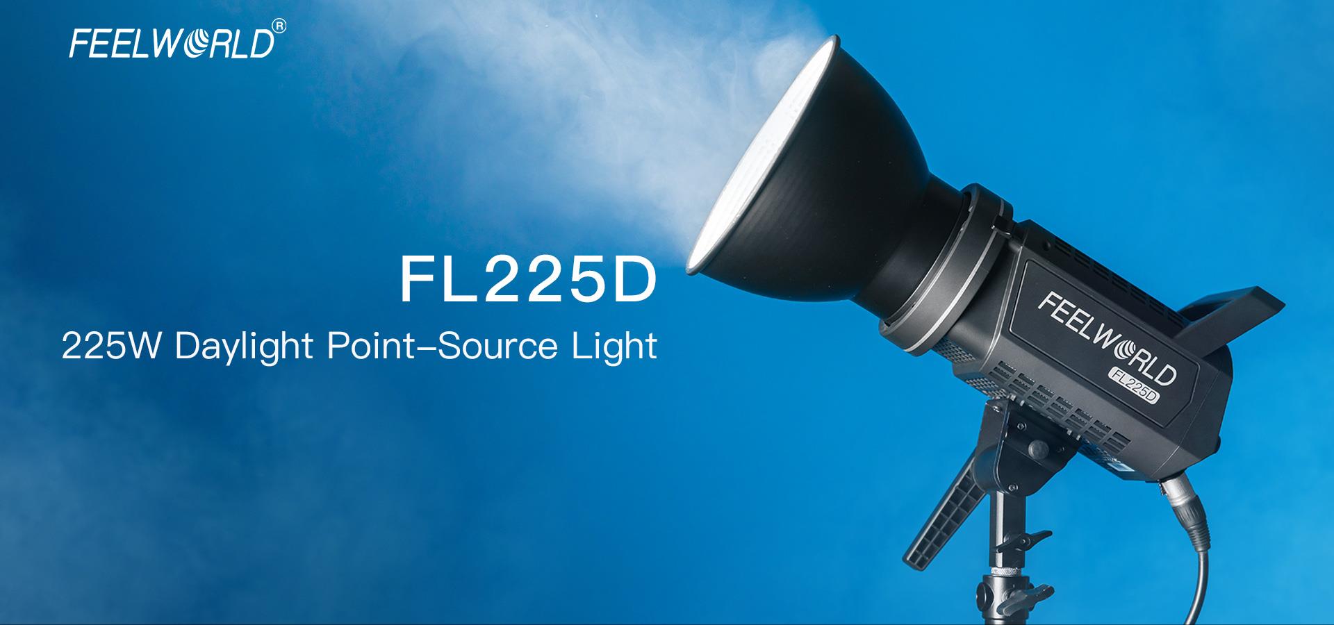 LED VIDEO LIGHT COB FEELWORLD FL-225D 125W