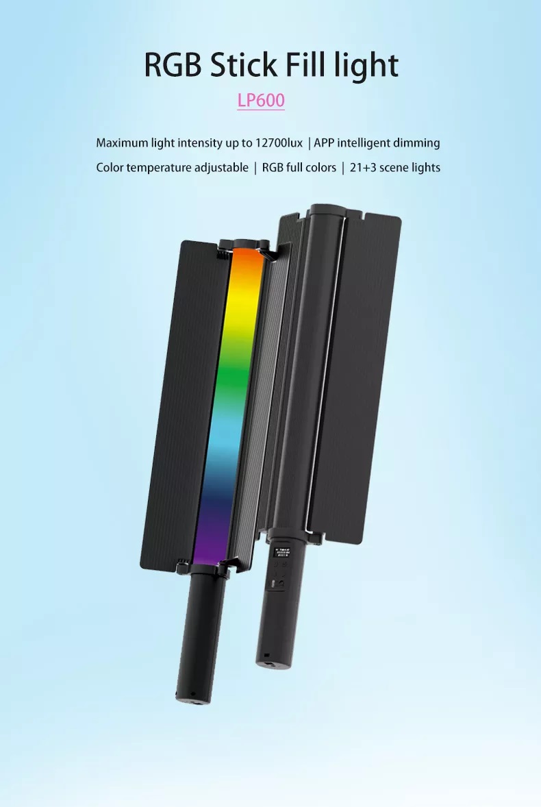 LED Video Light Stick LP600 RGB NiceFoto