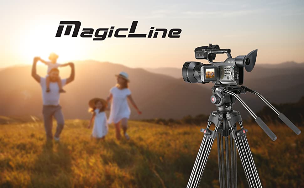 Chân Máy Quay Video MagicLine ML-710 PRO