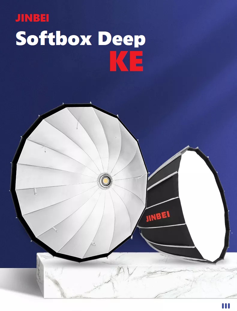 Softbox JINBEI KE-120cm Parabolic DEEP