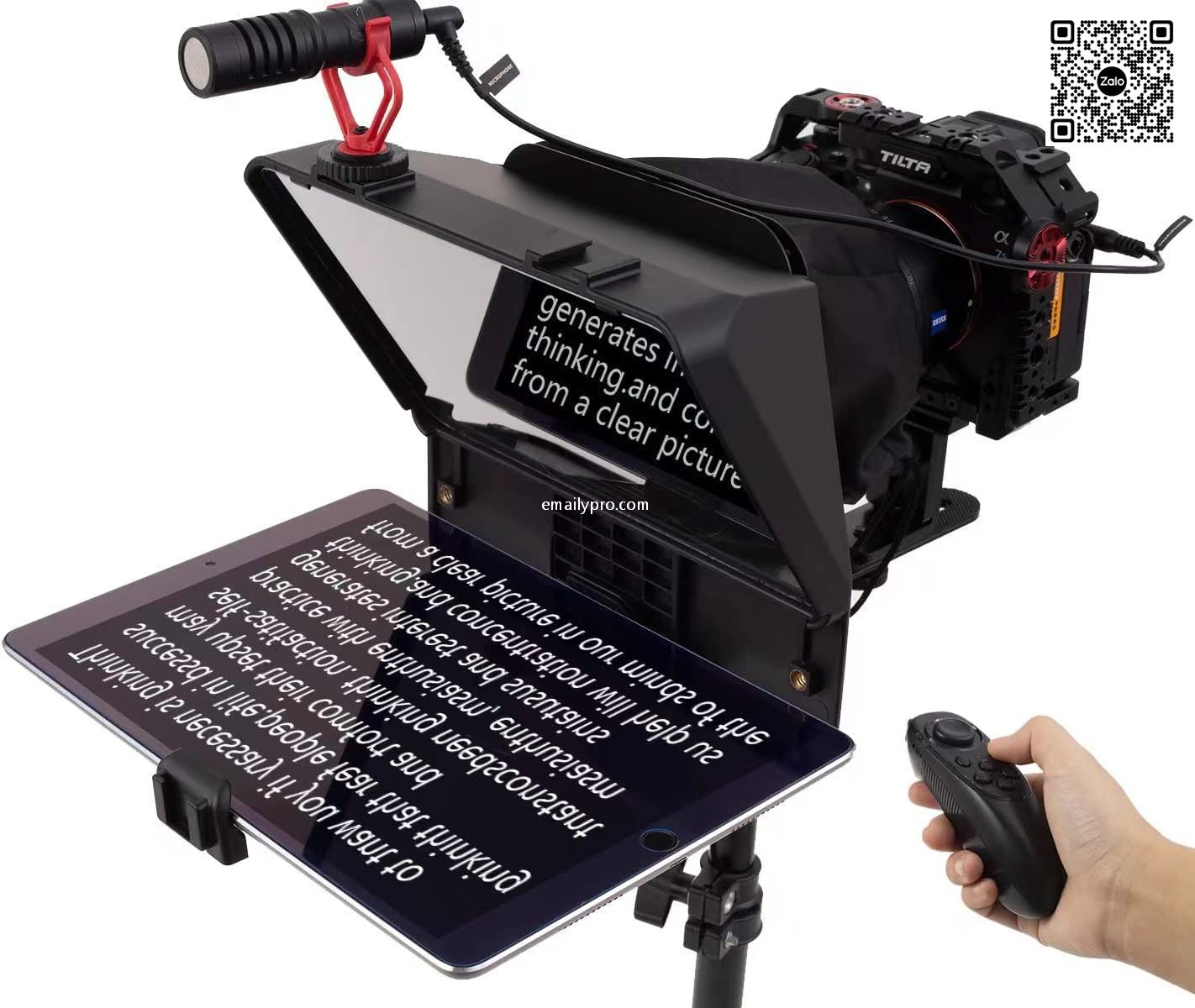 Teleprompter INMEI Professionnel 10 inch