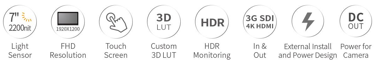 FEELWORLD LUT7S PRO 7 inch HDMI 4K