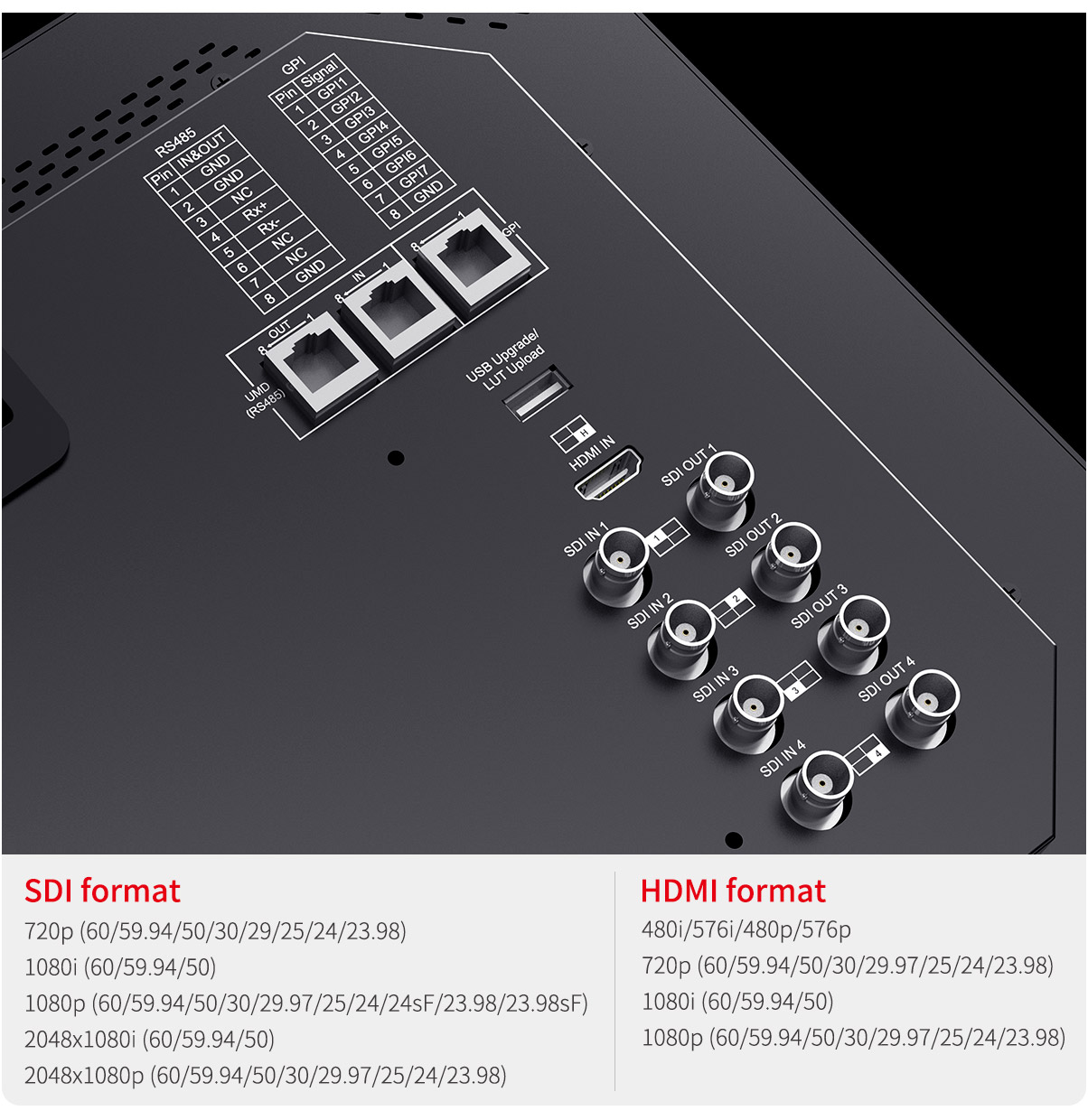 Màn hình SEETEC ATEM173S 17,3 inch 3G-SDI HDMI Full HD 1920x1080