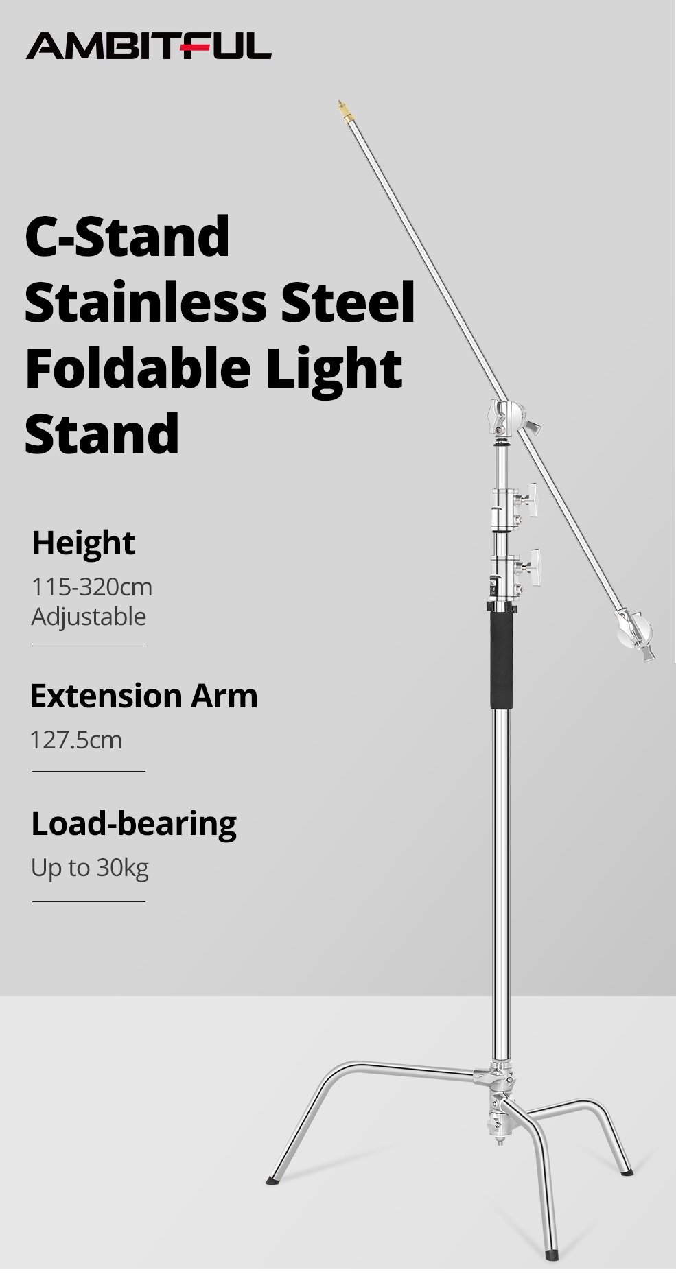 Photography C Stand light stand AMBITFUL 