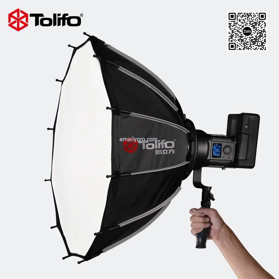 Đèn chụp ảnh quay phim Tolifo SK-120DB Bi 135W COB LED 